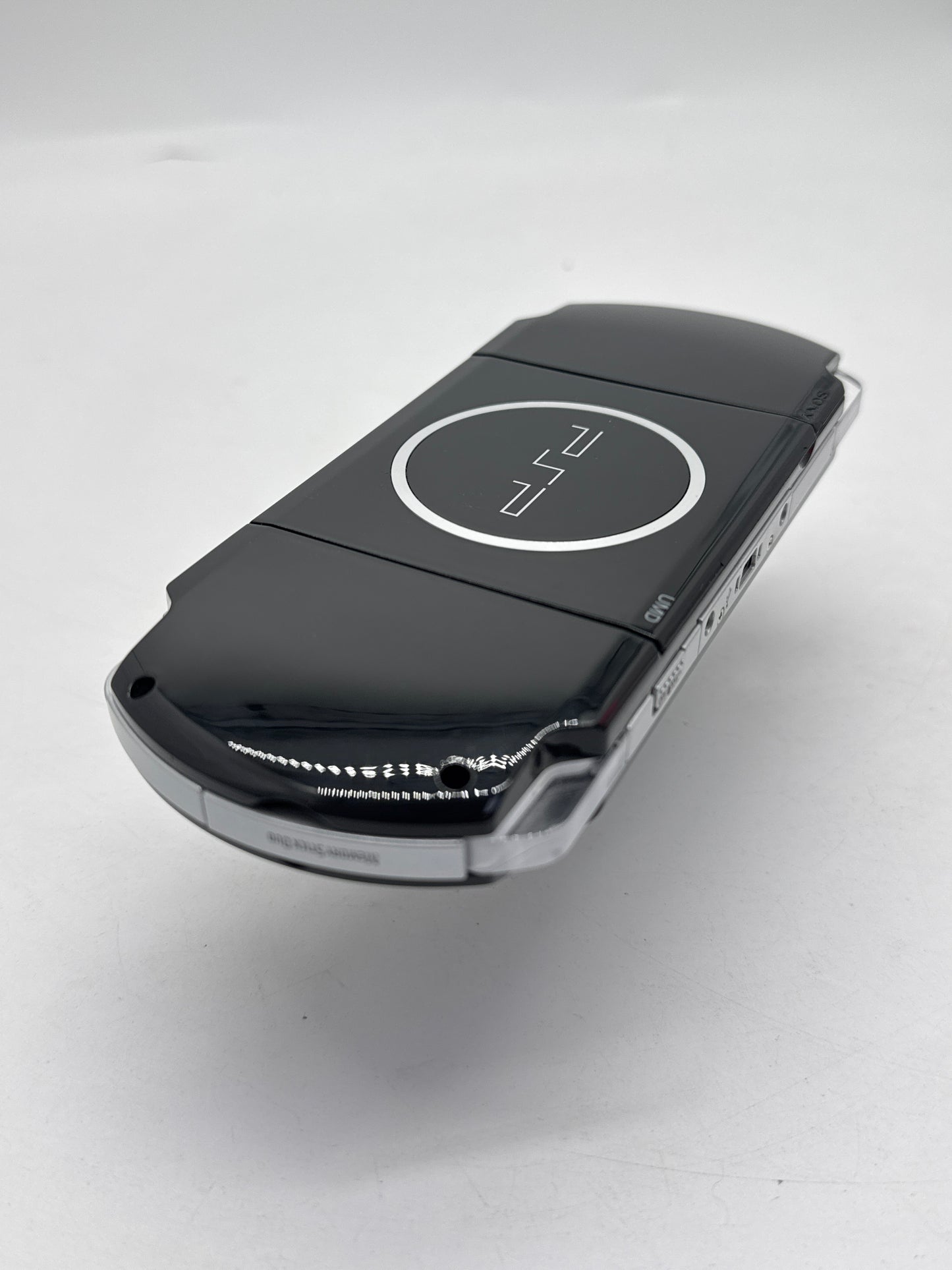 Sony PlayStation PSP-3000 Piano Black Console #380 Works Only Plugged In READ AS IS