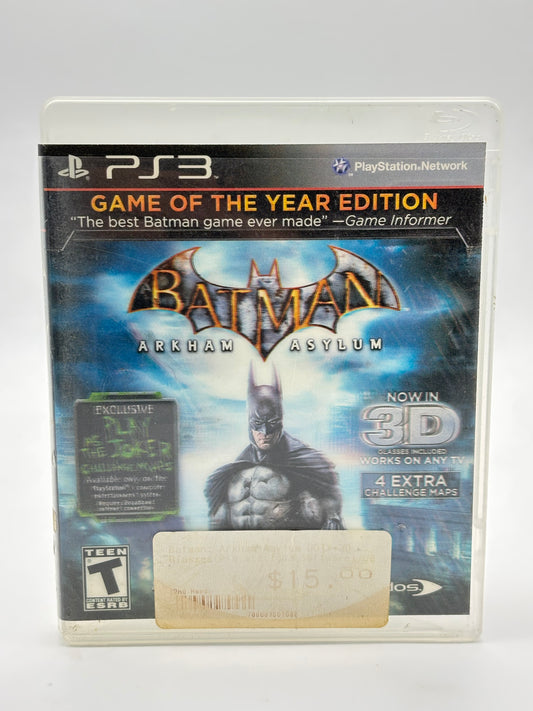 Batman Arkham Asylum - Sony PlayStation 3 PS3