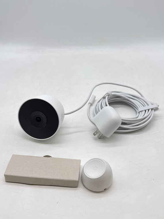 Google Nest Cam Outdoor Wired 2nd Gen 2K Security Camera  - Untested