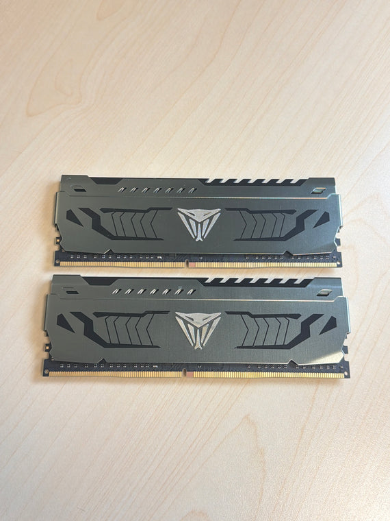 Patriot Viper Steel RGB 16GB (2x8GB) DDR4-3200 UDIMM RAM