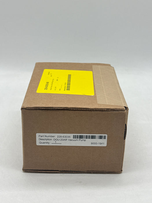 New Shimadzu 228-63035 DGU-20AR Vacuum pump