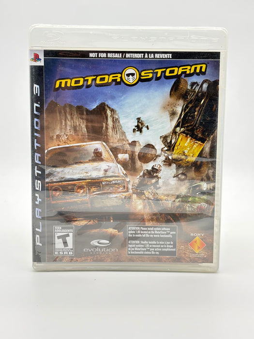 MotorStorm Sony PlayStation 3 PS3 Game Brand New Sealed Free Shipping