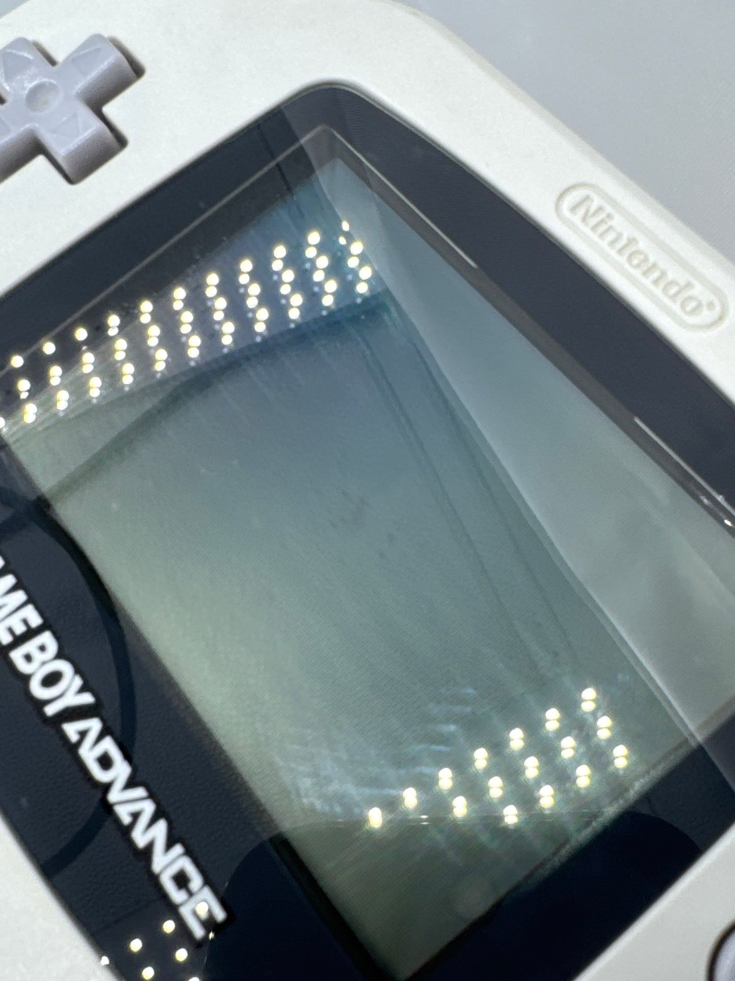 Nintendo Game Boy Advance AGB-001 White Console #634