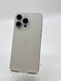 Unlocked Apple iPhone 15 Pro Max A2849 256GB White Titanium - Cracked Lens Read! image 6