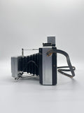 Polaroid 360 Land Camera Electronic Flash w/ Hard Case & Strap For Parts Vintage image 6