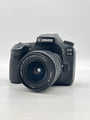 Canon EOS 80D 24.2MP Digital SLR Camera with EF-S 18-55mm f/3.5-5.6 II  Zoom Lens - image 1