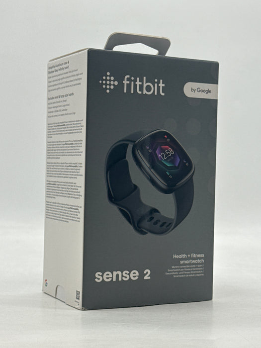 Fitbit Sense 2 Fitness Health Tracker FB521BKGB-US Grey/Graphite