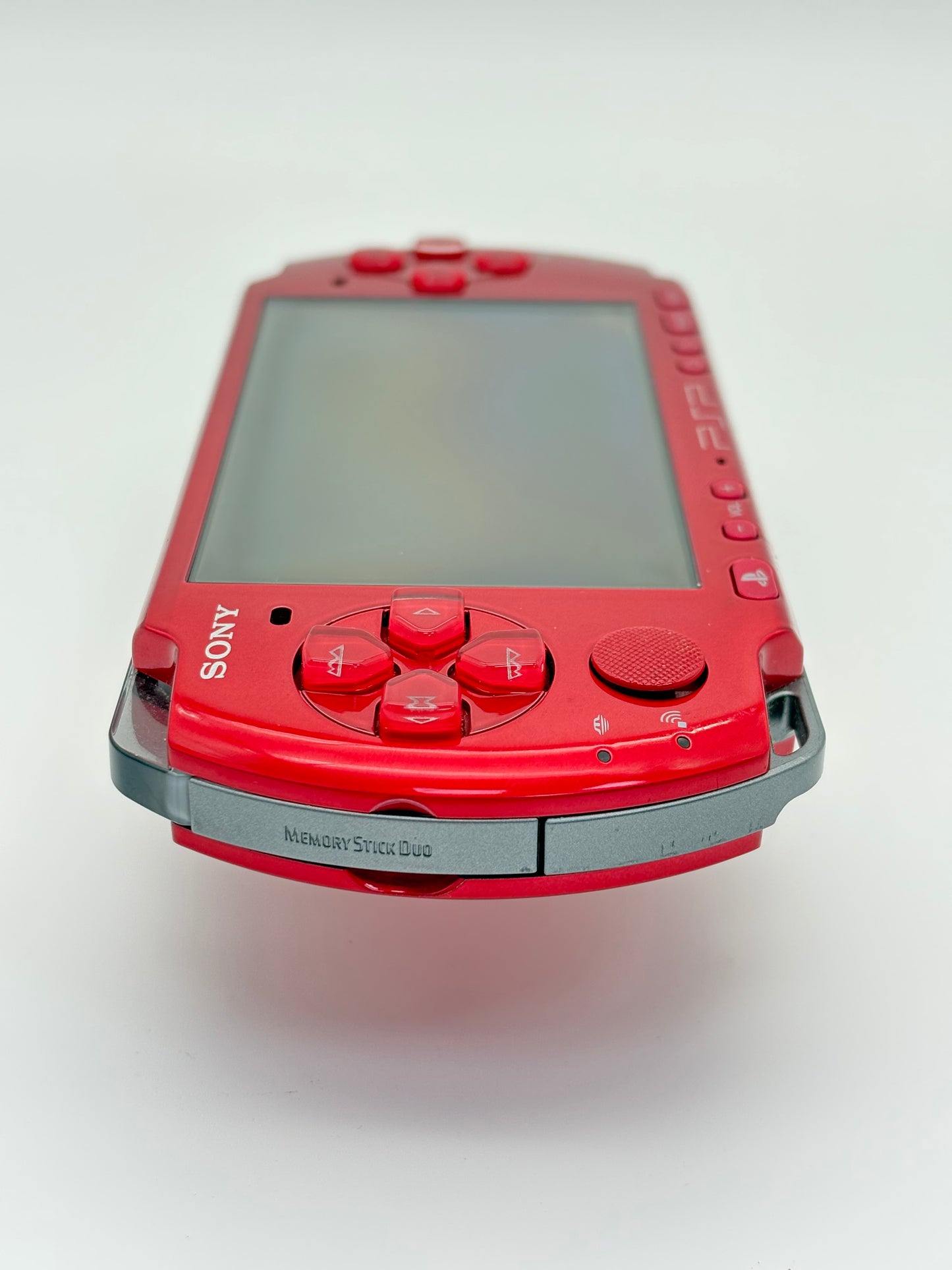Sony PSP-3000 Red Console #211 w/2400 mAh Battery