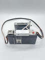 Polaroid 360 Land Camera Electronic Flash w/ Hard Case & Strap For Parts Vintage - image 3