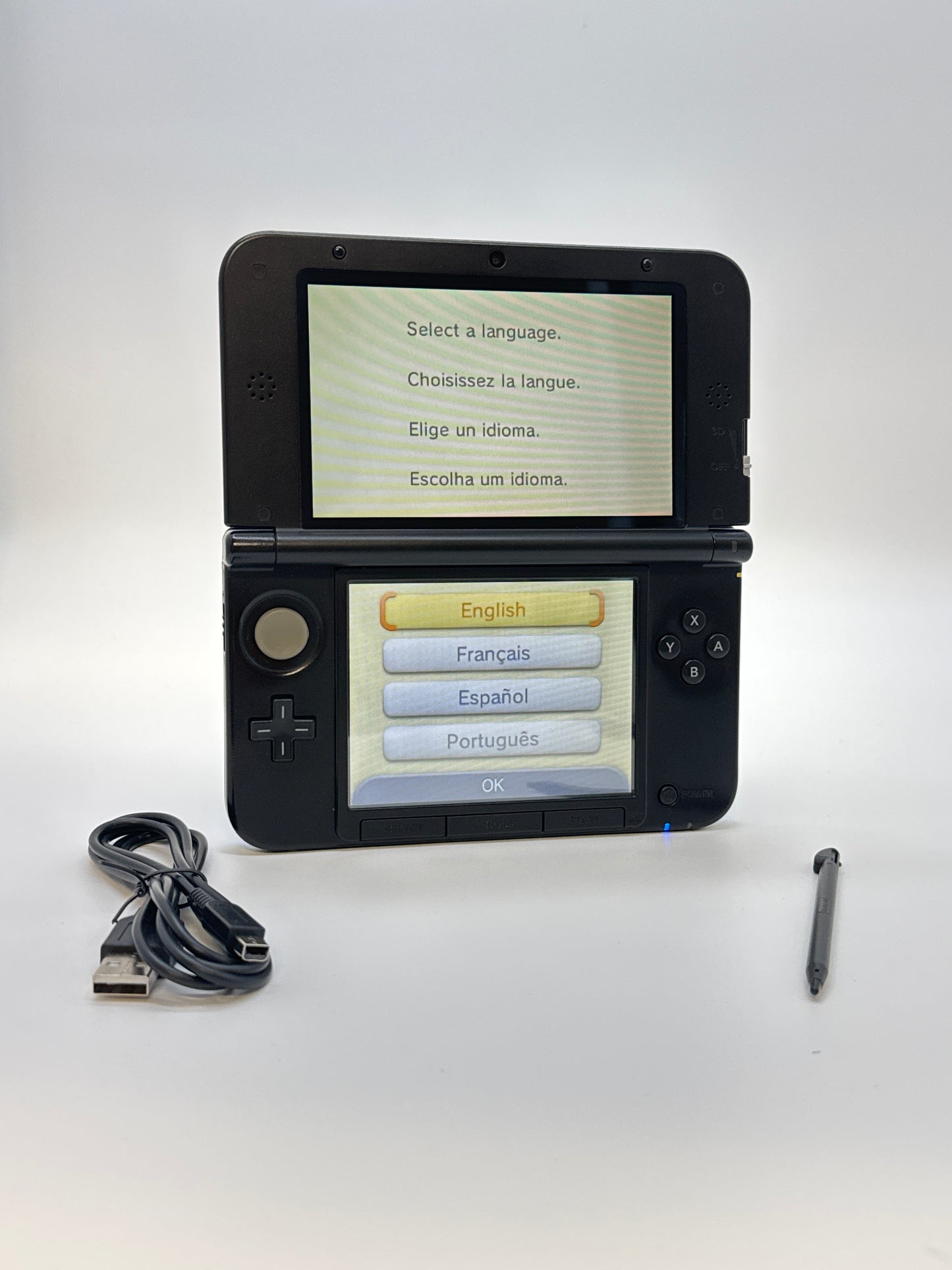 Nintendo 3DS XL LL SPR-001(JPN) Blue/Black Console #16