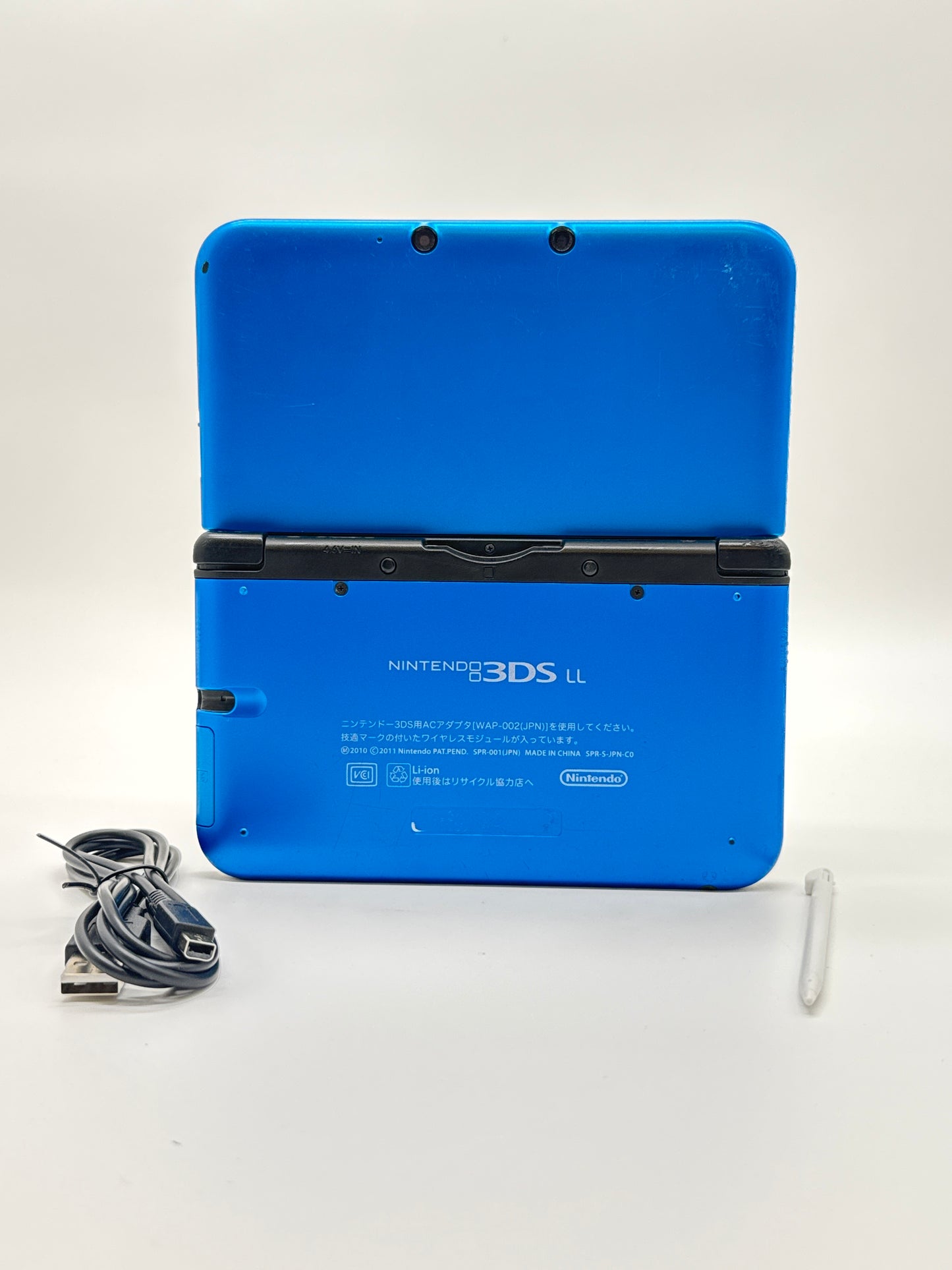 Nintendo 3DS XL LL SPR-001(JPN) Metallic Blue Console #28