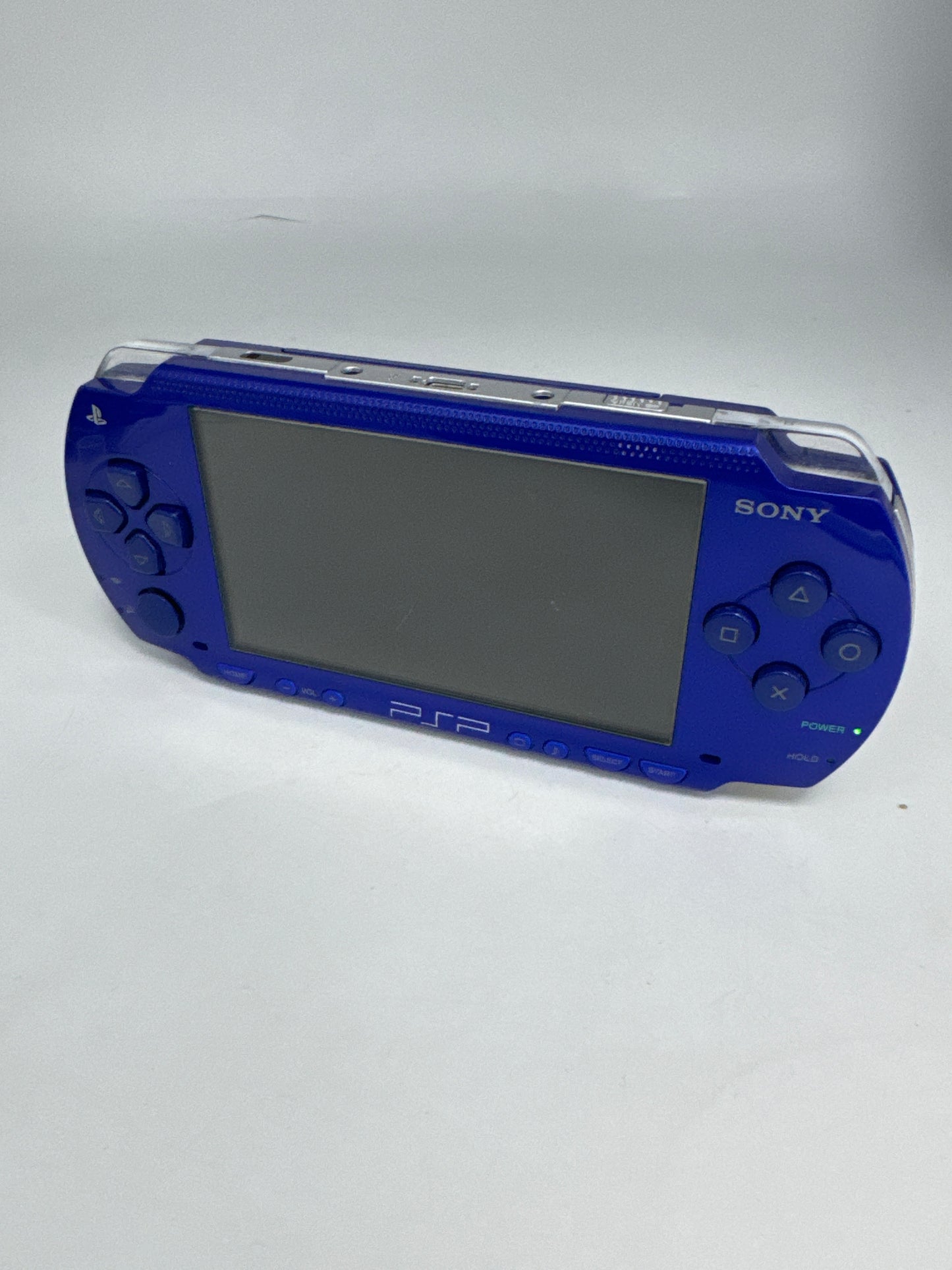 Sony PSP-1000 Metallic Blue Console w/ 3600mAh Battery #94 BROKEN NO IMAGE AS IS