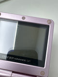 Nintendo Game Boy Advance SP AGS-001 Pink Console #653 Grainy Screen READ AS IS image 4