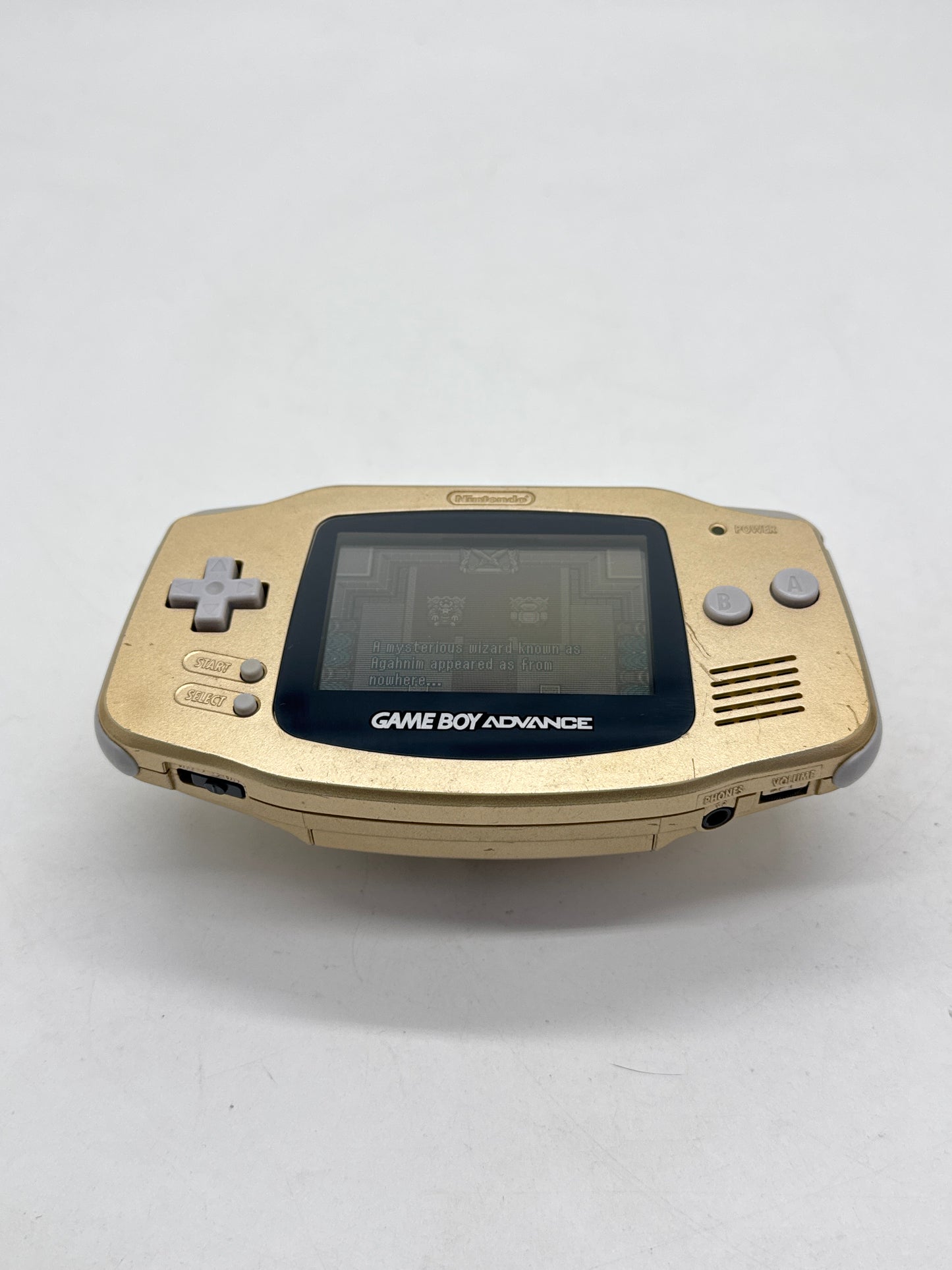 Nintendo Game Boy Advance AGB-001 Gold Console #393