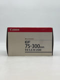 Canon EF 75-300mm f/4-5.6 III USM Telephoto Zoom Lens - Open Box image 2