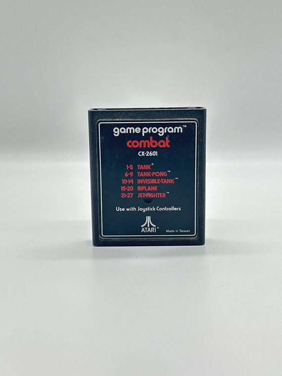 Combat for Atari 2600 (1977) CX2601 - Works on 2600, 7800, & Retron 77 - Free Shipping