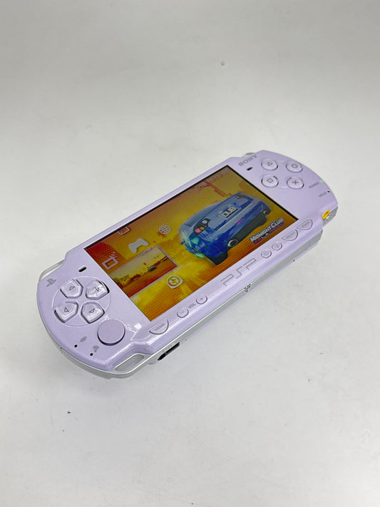Sony PlayStation Portable PSP-2000 Lavender Console #385 w/ OEM 1200mAh Battery