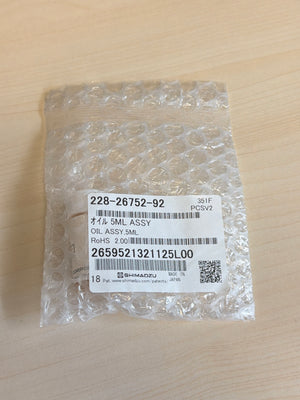 New Shimadzu 228-26752-92 Oil - Lot of 12