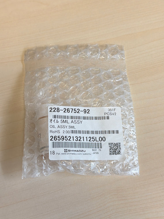 New Shimadzu 228-26752-92 Oil - Lot of 12