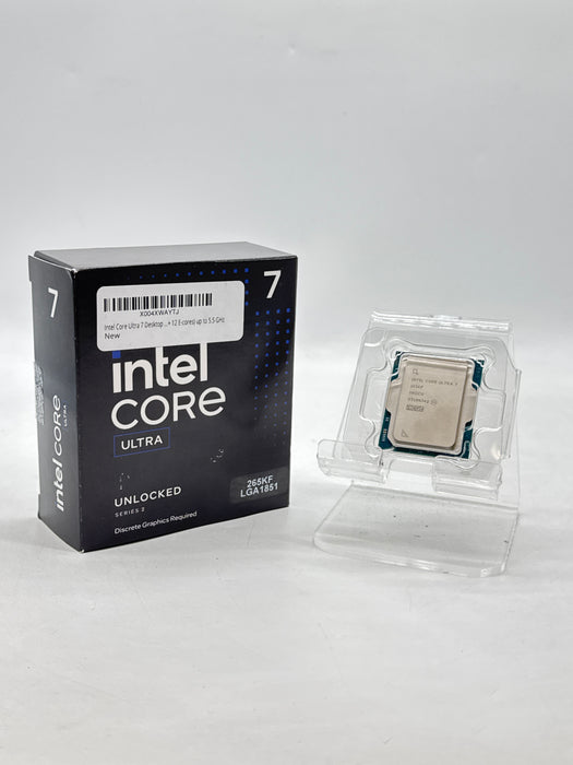 Intel Core Ultra 7 265KF Desktop CPU LGA1851 20 cores up to 5.5 GHz