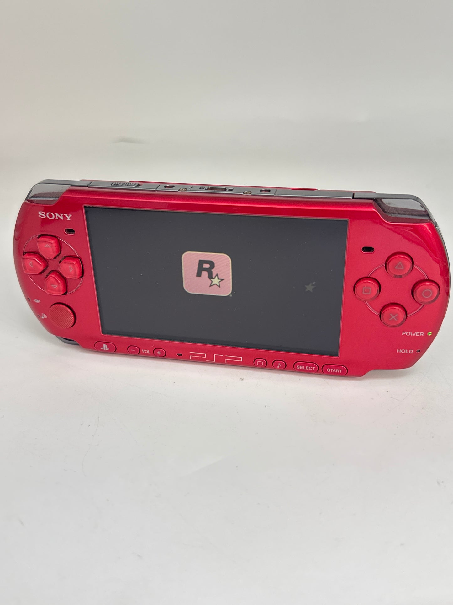 Sony PSP-3000 Red Console #57 w/ 2400mAh Battery & Charger