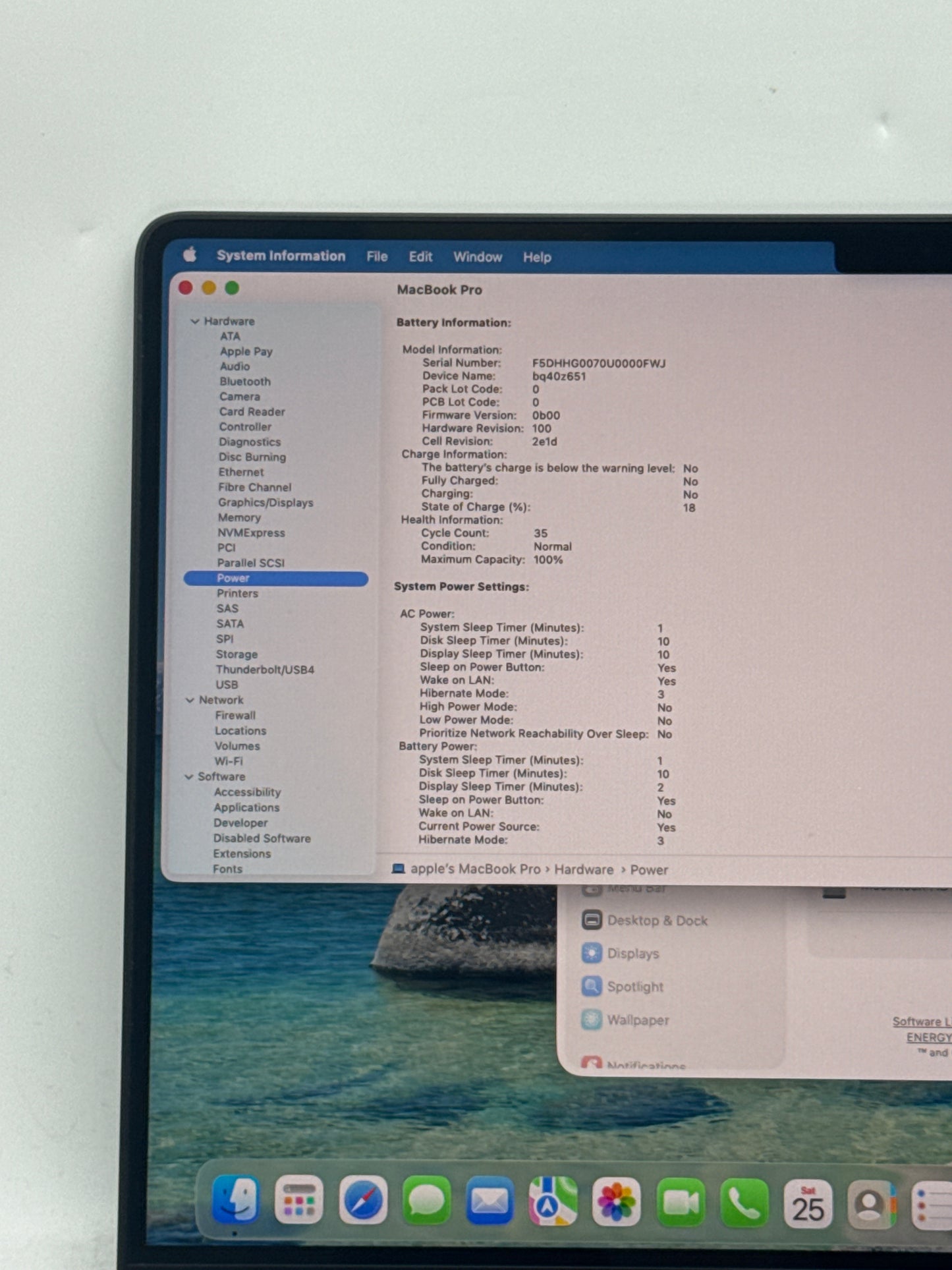 2024 Apple MacBook Pro 14.2" A3185 M4 Max 14C-CPU 32C-GPU 36GB RAM 1TB SSD