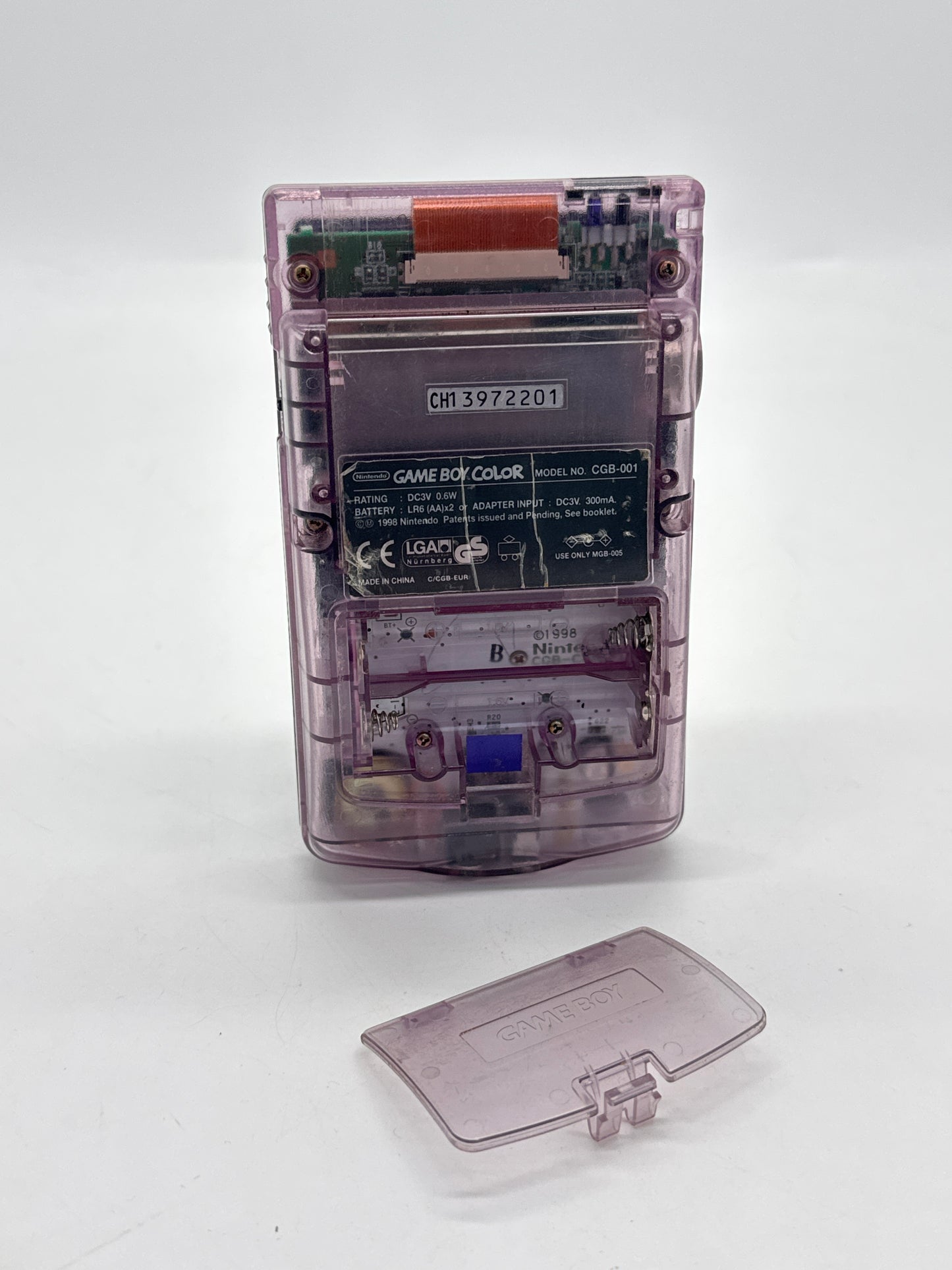 Nintendo Game Boy Color CGB-001 Atomic Purple Console #17