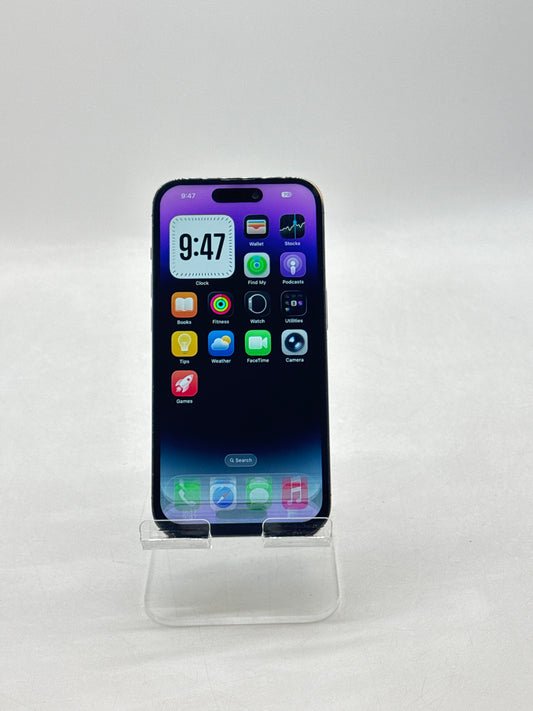 Unlocked Apple iPhone 14 Pro A2650 128GB Deep Purple - Read!