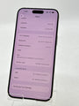 Unlocked Apple iPhone 15 Pro Max A2849 256GB White Titanium - Cracked Lens Read! - image 3