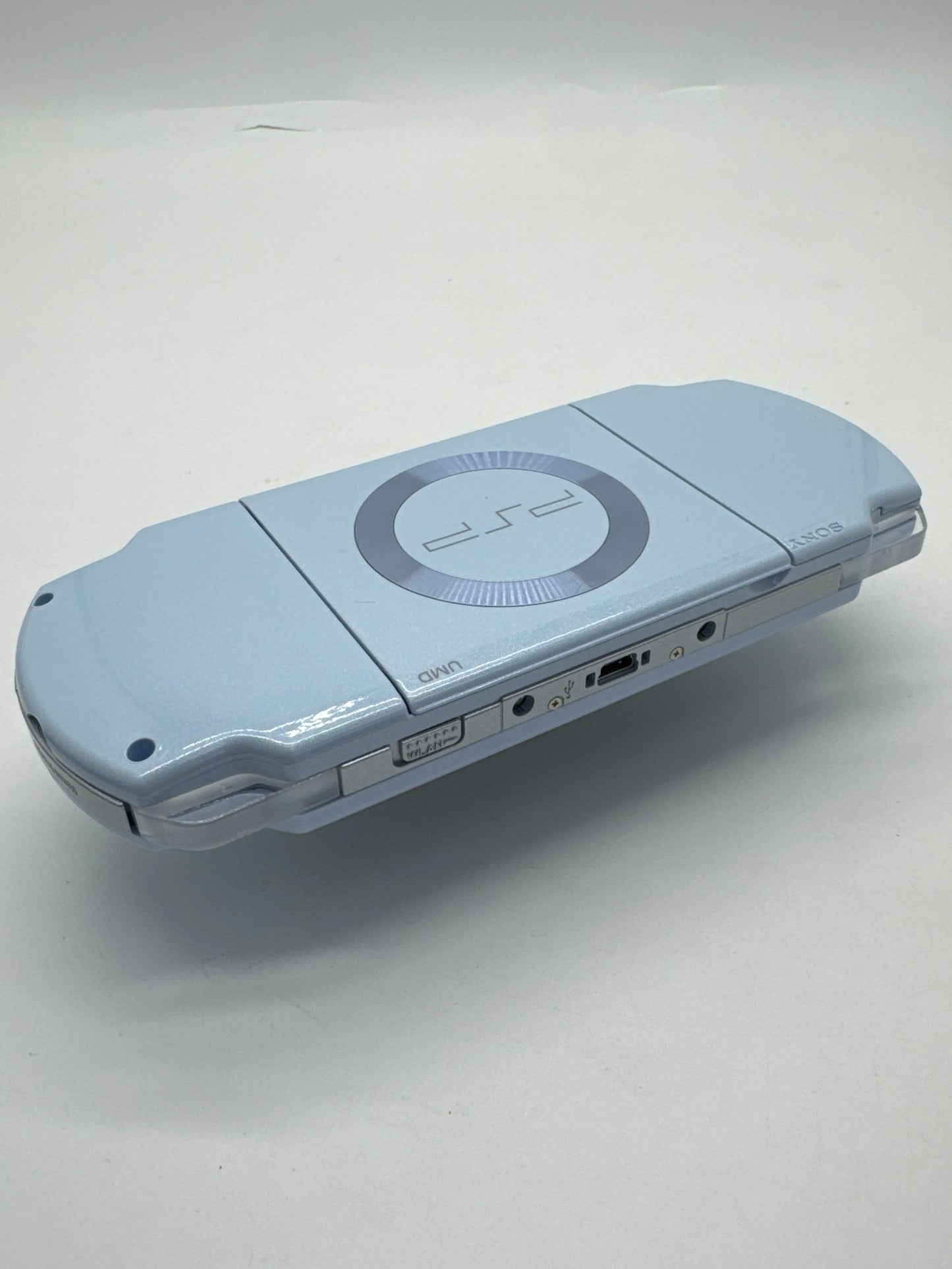 Sony PSP-2001 Felicia Blue Console w/ 1200mAh Battery #93 BAD SCREEN AS IS READ