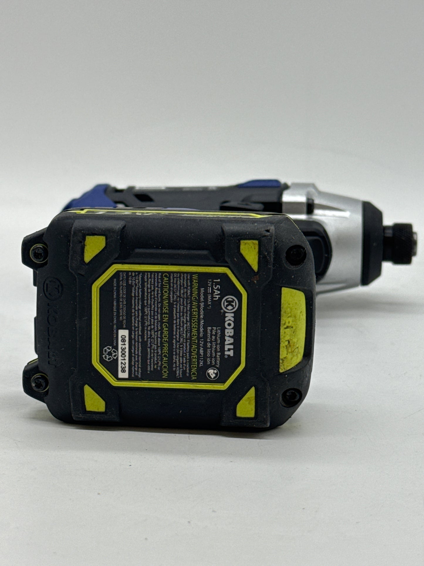 Kobalt Impact Driver CID120KU 1/4 Inch Power Tool with Battery