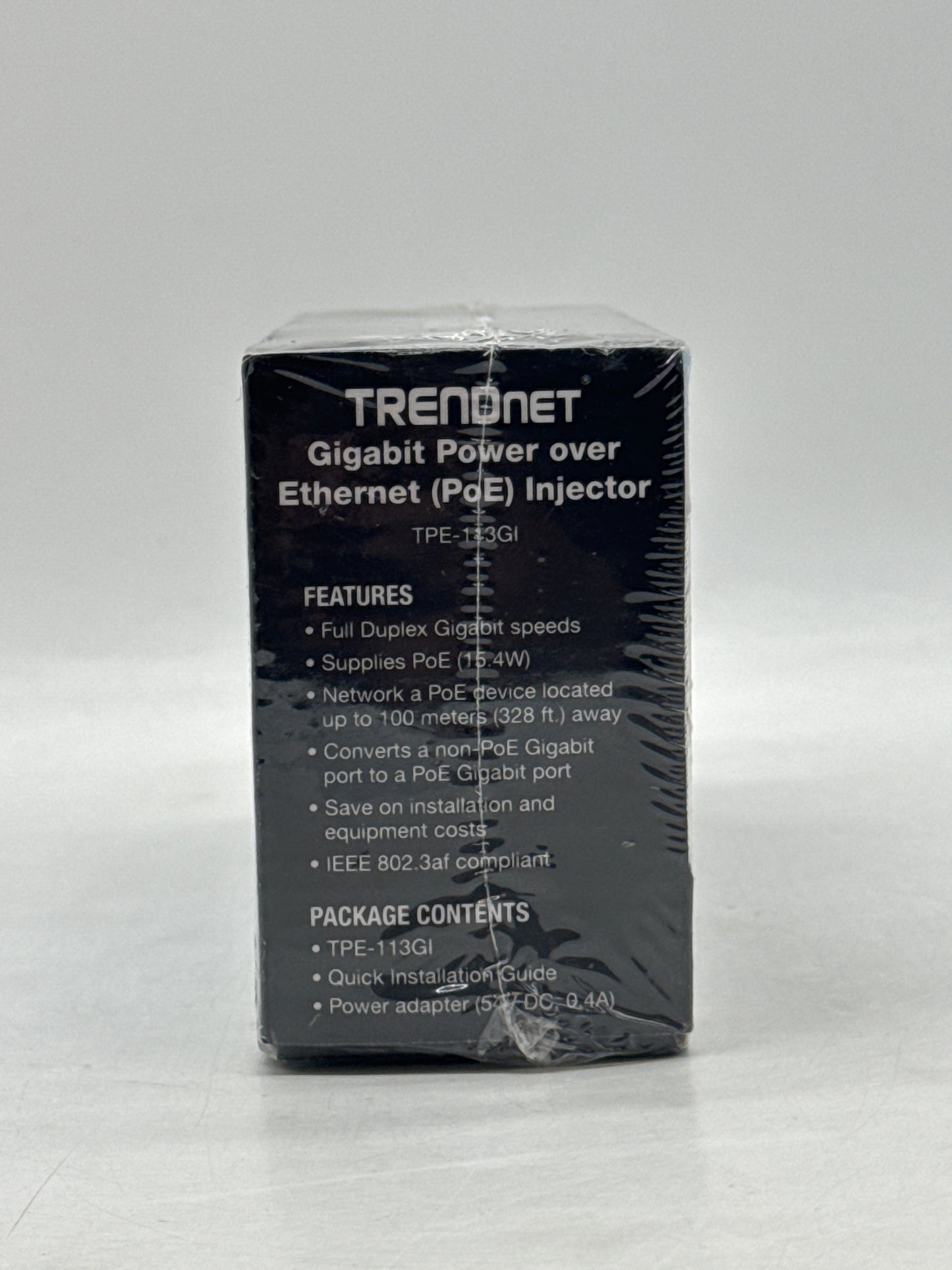 New TRENDnet TPE-115GI Gigabit PoE Injector Network Switch Ethernet