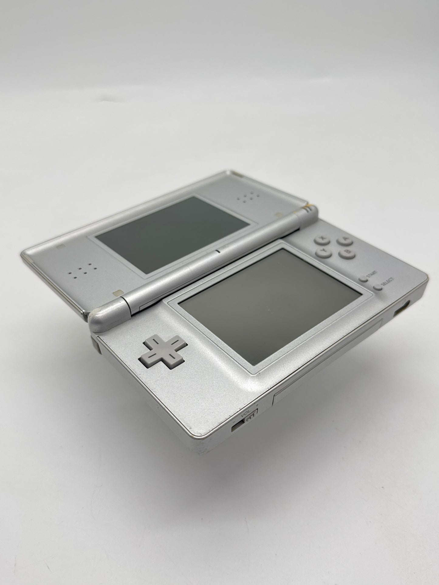 Nintendo DS Lite USG-001 Silver Console #63 w/ Stylus & No Charger