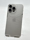 AT&T Apple iPhone 15 Pro Max A2849 256GB Natural Titanium - Cracked Read! image 5