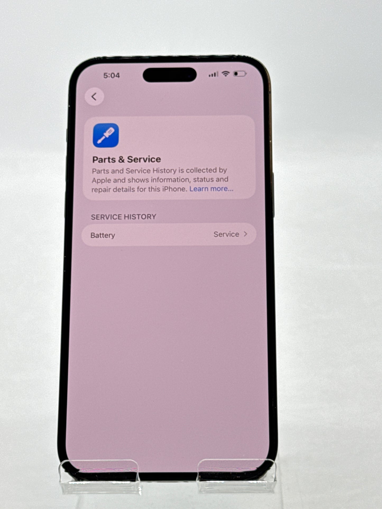 AT&T Apple iPhone 14 Pro Max A2651 256GB Space Black - Cracked Back Read!