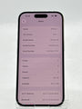 Verizon Apple iPhone 16 A3081 128GB White 100% Battery Health 1 Cycle COunt - image 2
