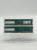Kington HP32D4U2S1ME 16GB 8GBx2 DDR4 RAM PC4-3200AA-UC0-12 image 1