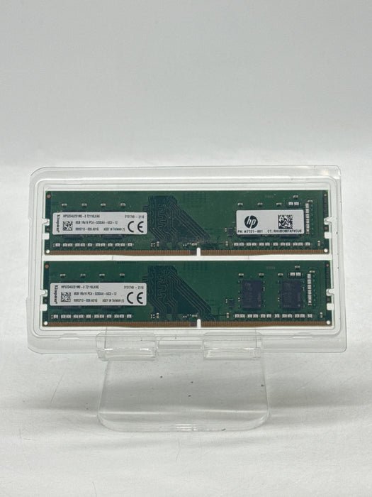Kington HP32D4U2S1ME 16GB 8GBx2 DDR4 RAM PC4-3200AA-UC0-12