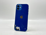 Unlocked Apple iPhone 12 6.1" A2172 64GB Blue Cracked Back For Parts #65 image 2