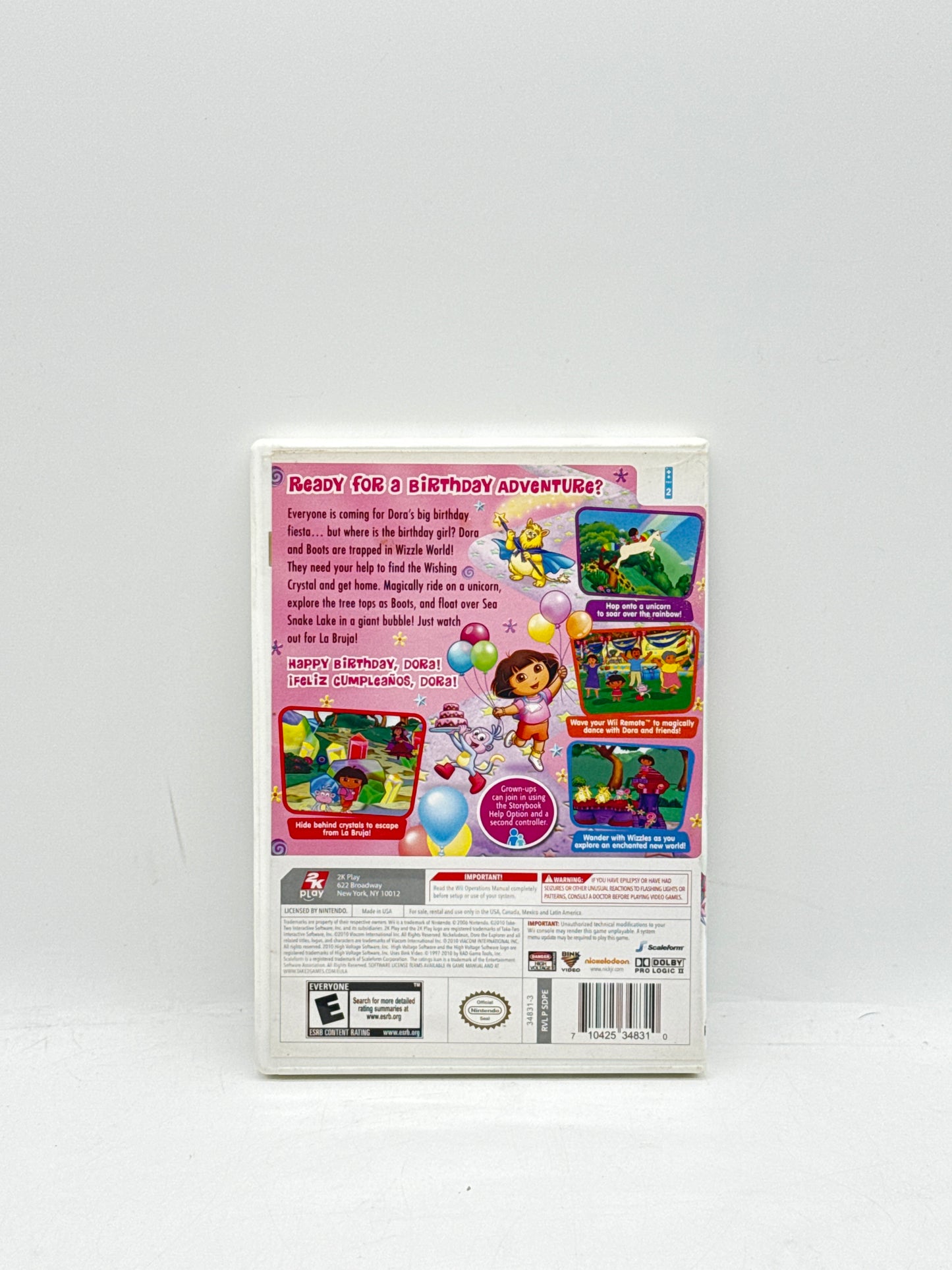 Dora's Big Birthday Adventure - Wii