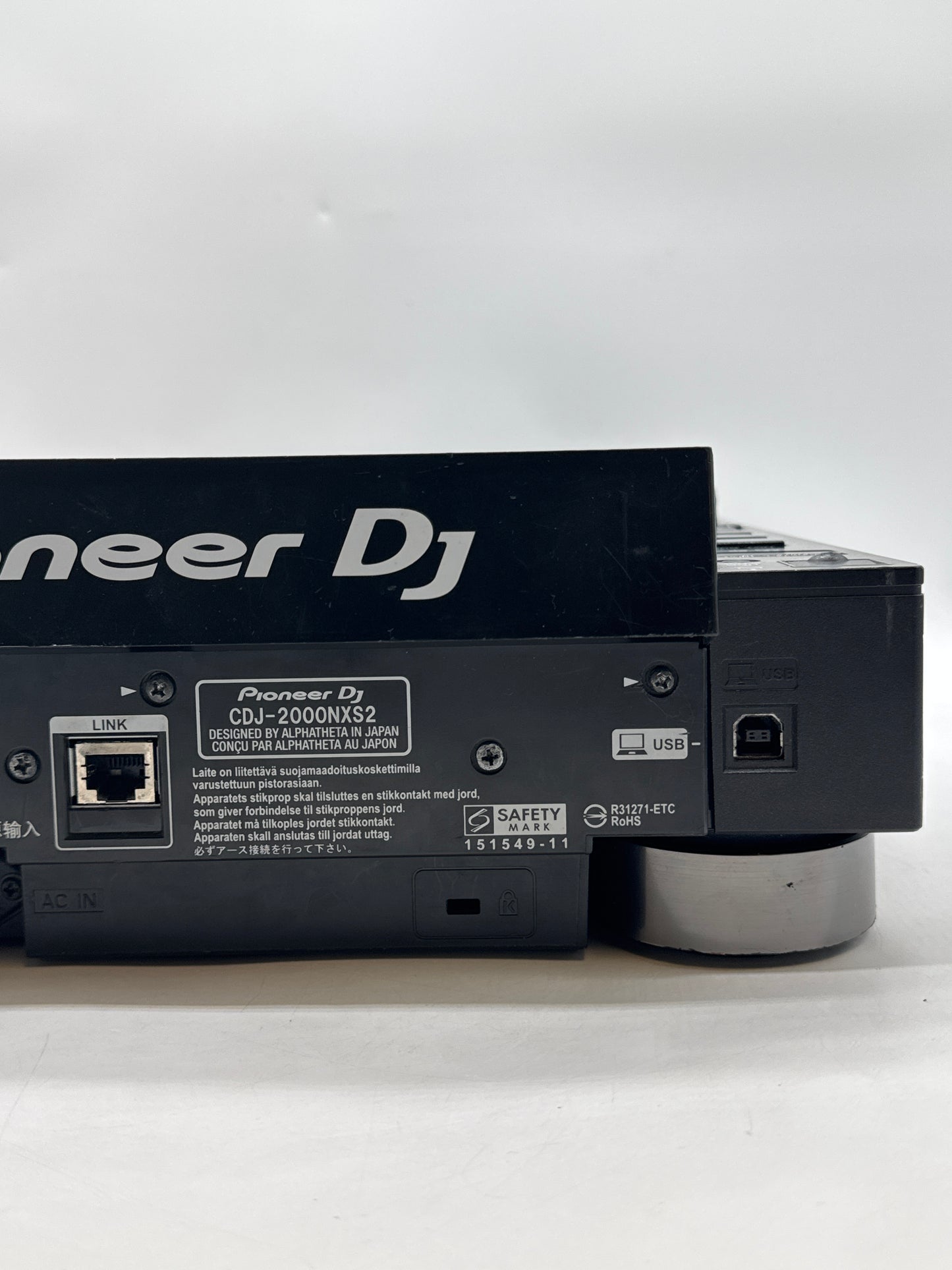 Pioneer DJ CDJ-2000NXS2 Professional Multi-Player - Read!