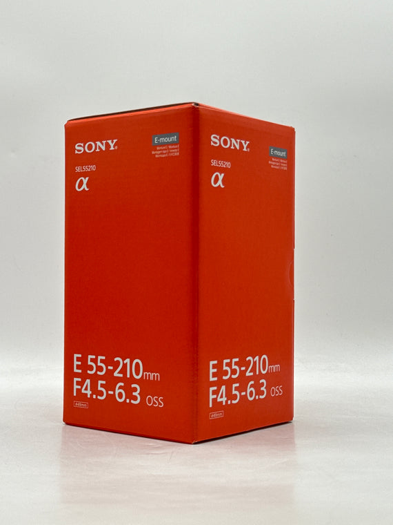 Sony SEL55210 55-210mm F4.5-6.3 OSS E Mount Lens - New