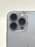 T-Mobile Apple iPhone 13 Pro Max 6.7" A2484 128GB Sierra Blue - Cracked Read! image 2