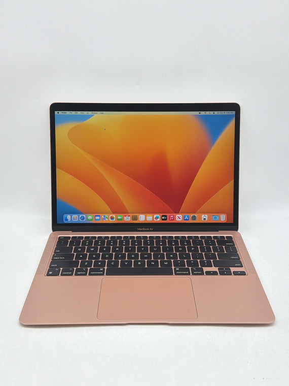 2020 Apple MacBook Air 13.3" A2337 M1 8C-CPU 7C-GPU 8GB RAM 256GB SSD Gold
