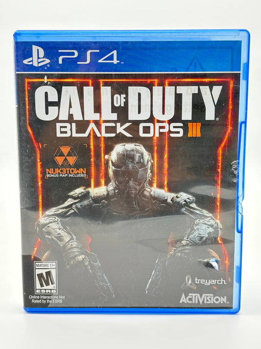 Call of Duty Black Ops 3 Sony PlayStation 4 PS4 Game Free Shipping