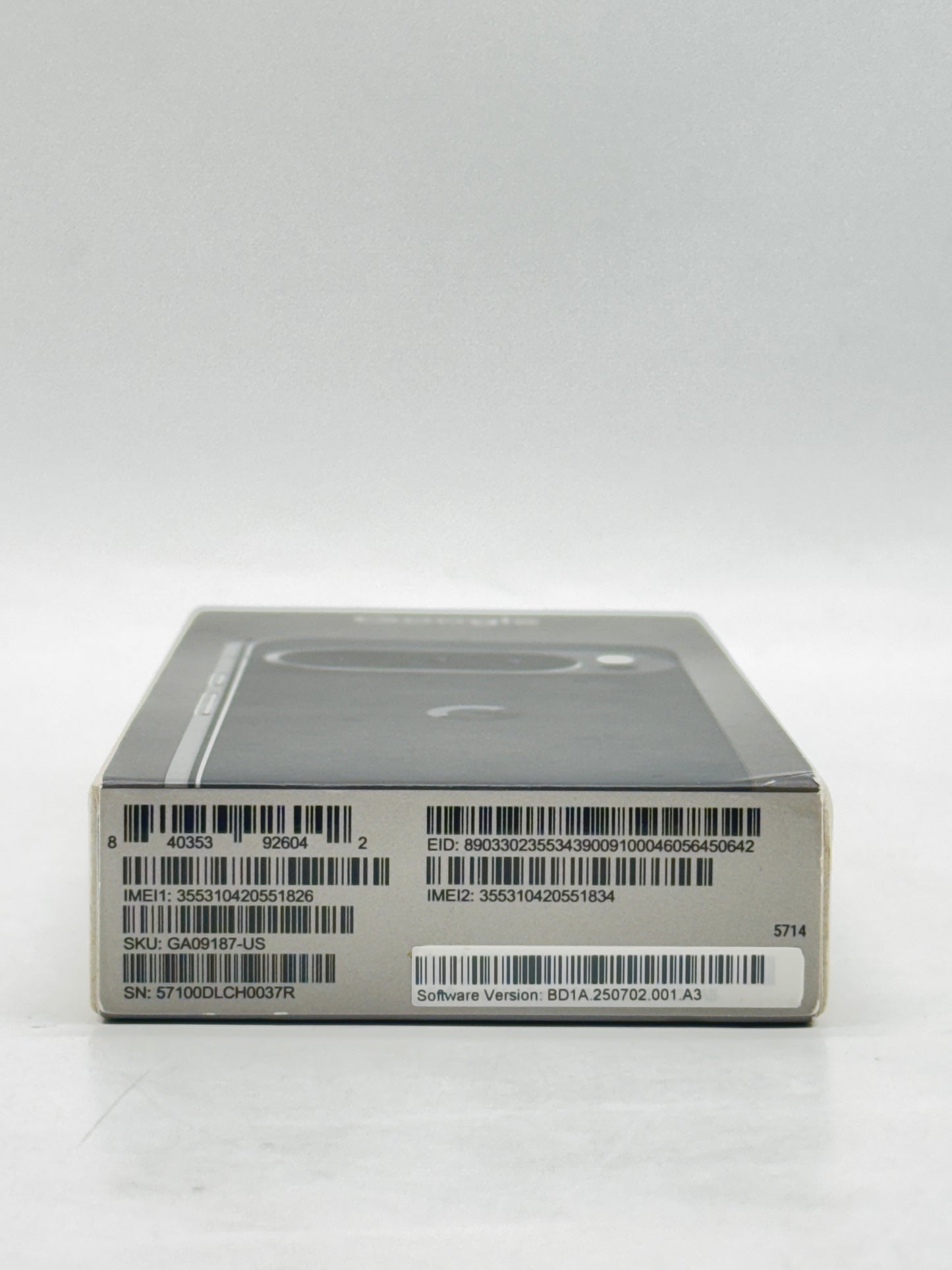 Verizon Google Pixel 10 Pro 6.3" G4QUR 128GB 16GB RAM Obsidian - New in Box