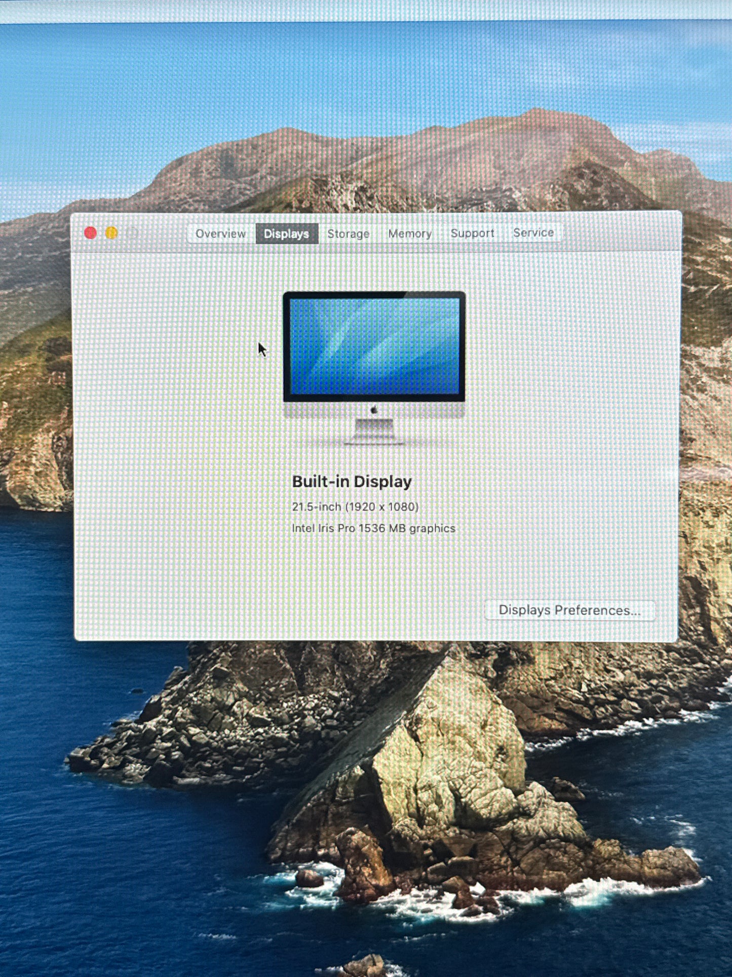 Apple iMac 21.5" A1418 2013 Intel Core i5 8GB RAM 1TB SSD Silver