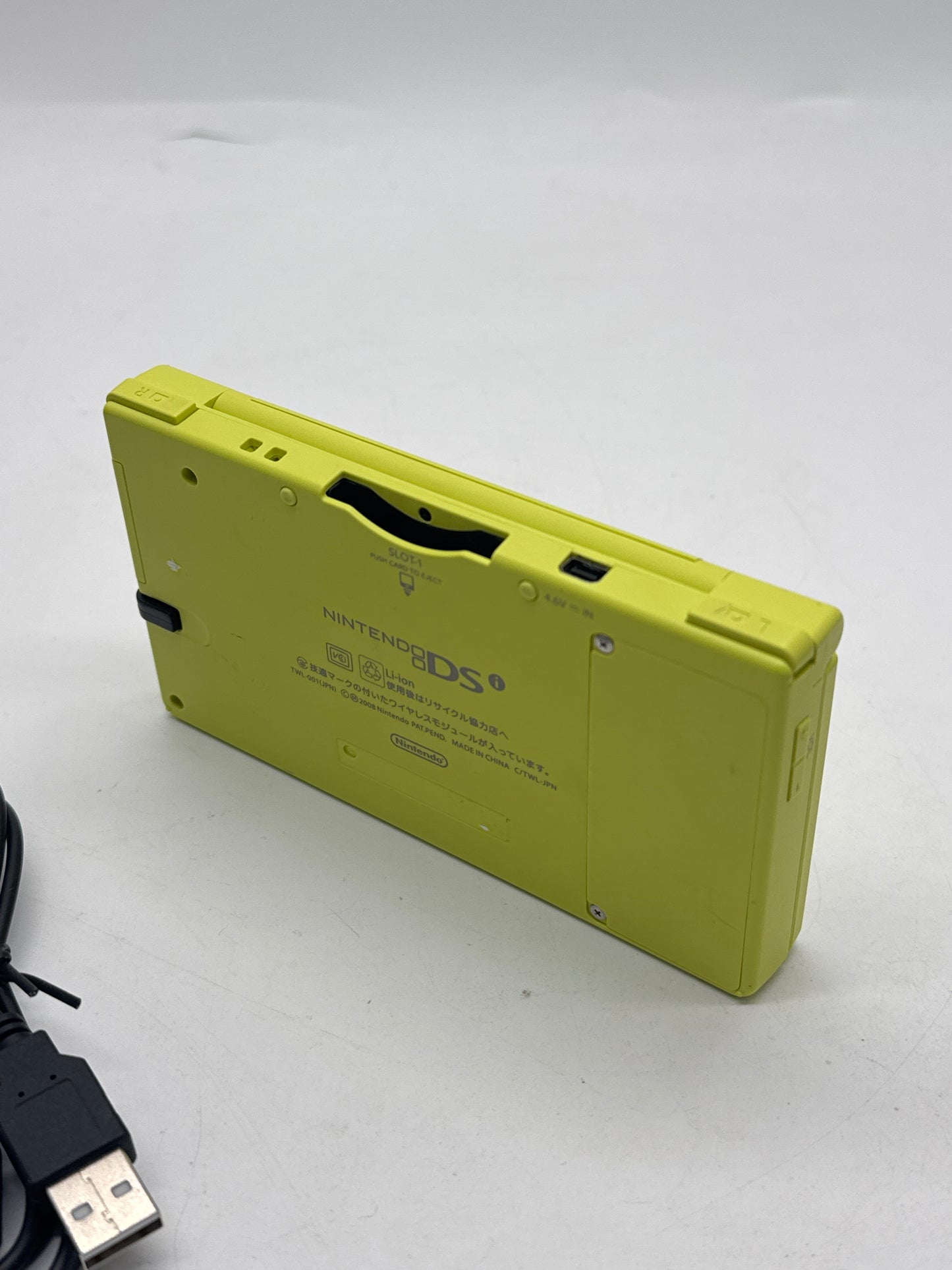 Nintendo DSi TWL-001(JPN) Lime Green Console w/ Stylus & Charger