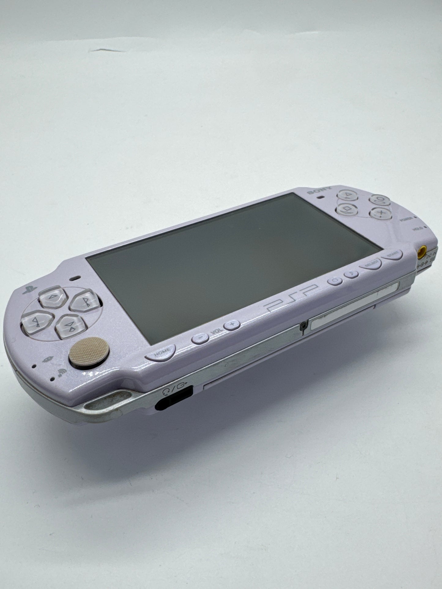 Sony PlayStation Portable PSP-2000 Lavender Purple Console w/ 2400mAh Battery #92