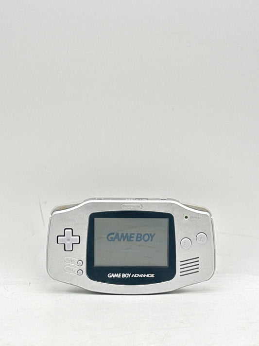 Nintendo Game Boy Advance AGB-001 Handheld Game Console Metallic Silver